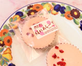 絹レアチーズケーキフランボワーズのアップ写真